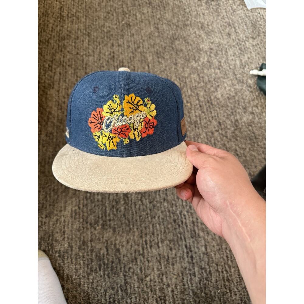 2023-24 Chicago Bulls SGA Artist Series Chi Nwosu Snapback Cap 1/20/24